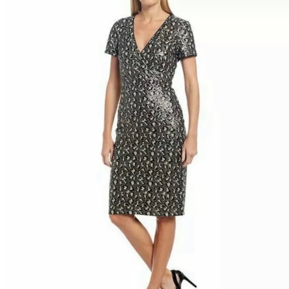 Belle badgley mischka sequence cheetah size 8